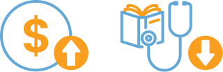 Cost of Health Literacy Icon